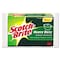 Scotch-Brite Heavy-Duty Scrub Sponge, 4 1/2 x 2 7/10 x 3/5 Green/Yellow, PK3 HD-3 - alternate 1